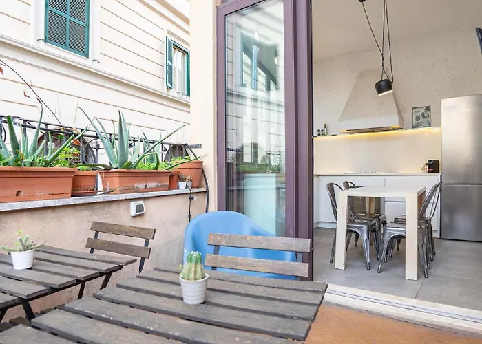 Easytopstay - Trastevere Cozy Nest With Terrace * Roma