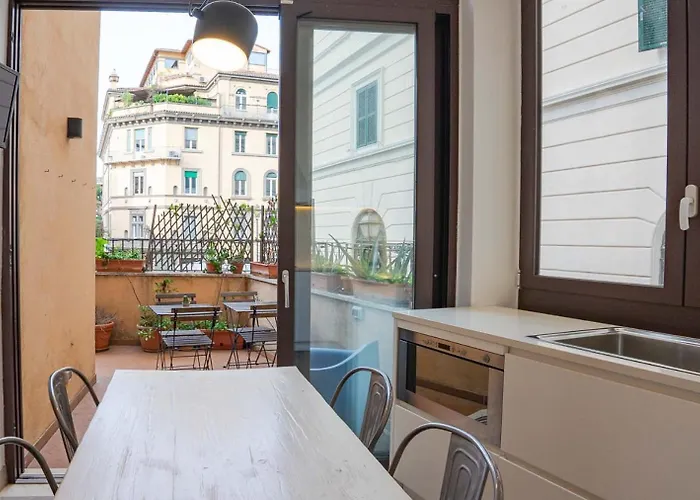 Easytopstay - Trastevere Cozy Nest With Terrace Apartamento Roma